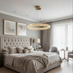 Bacci Crystal Ring Chandelier - fovolighting