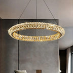 Bacci Crystal Ring Chandelier - fovolighting
