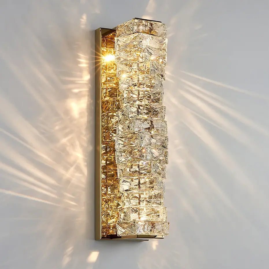 Bacci Crystal Wall Sconce - fovolighting