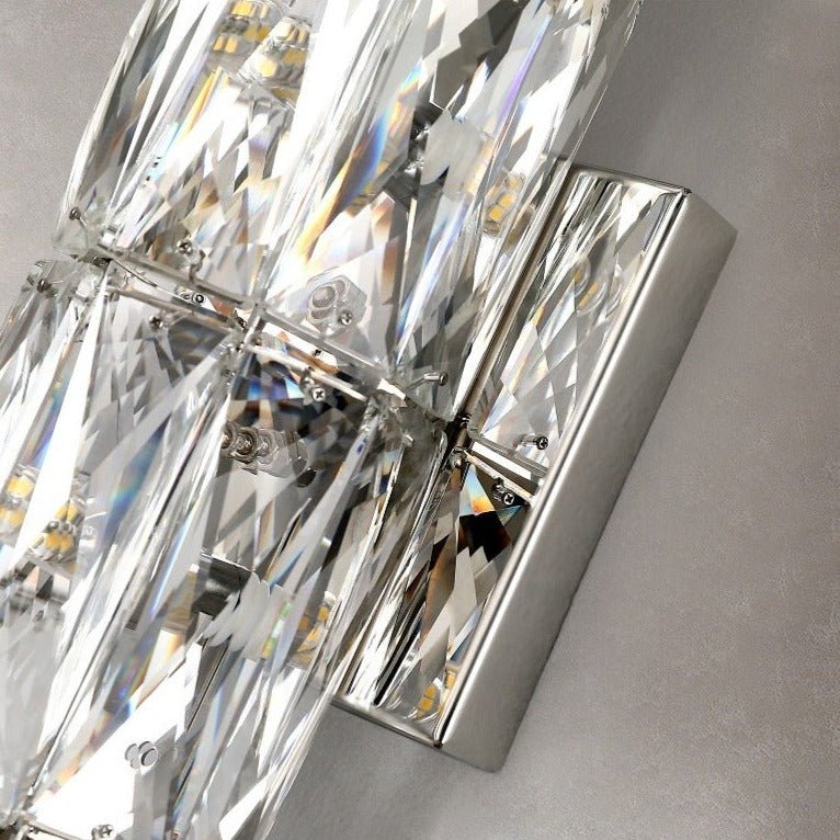 Bacci Crystal Wall Sconce - fovolighting