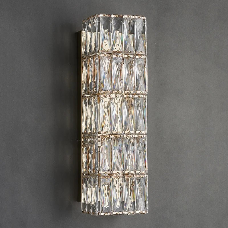 Bacci Crystal Wall Sconce - fovolighting