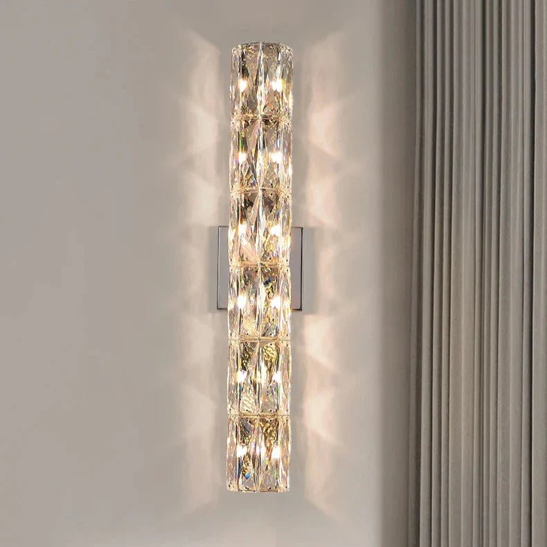 Bacci Crystal Wall Sconce - fovolighting