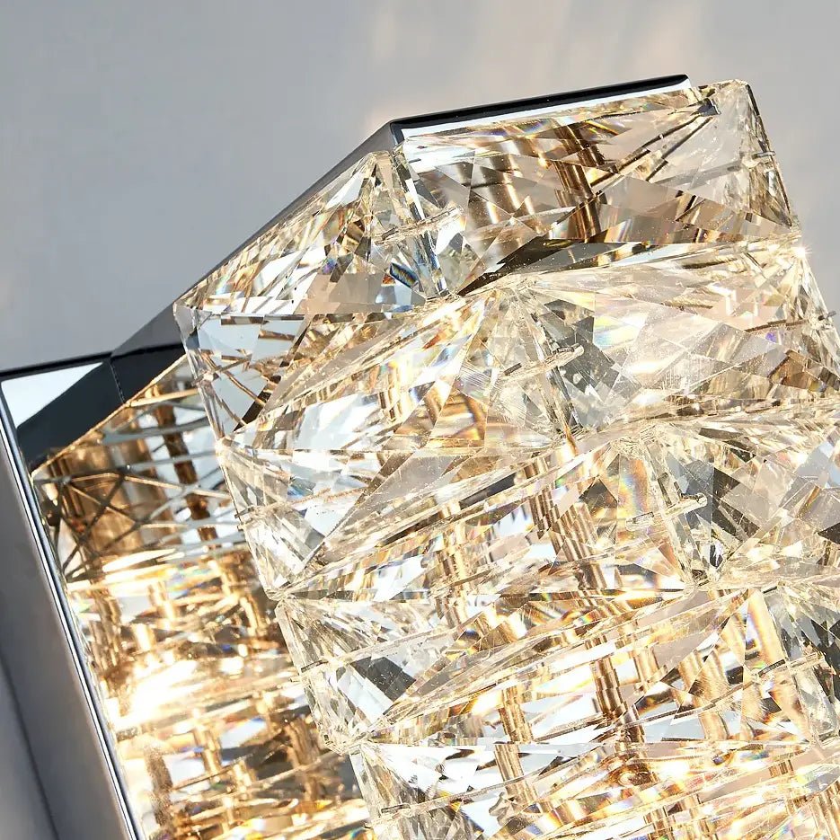Bacci Crystal Wall Sconce - fovolighting