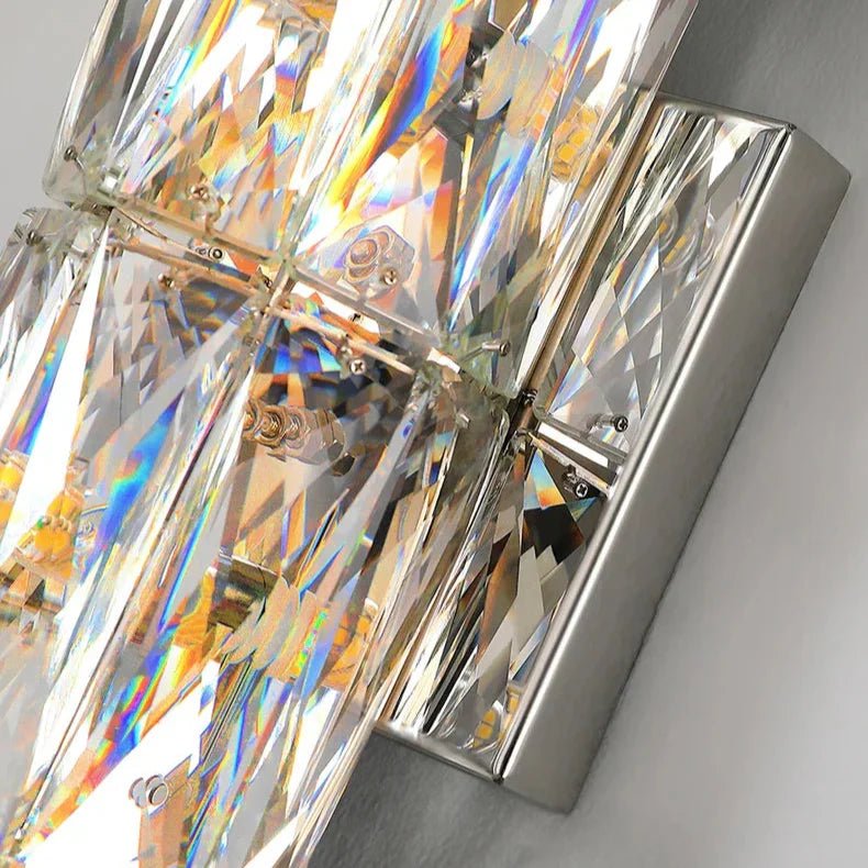 Bacci Crystal Wall Sconce - fovolighting