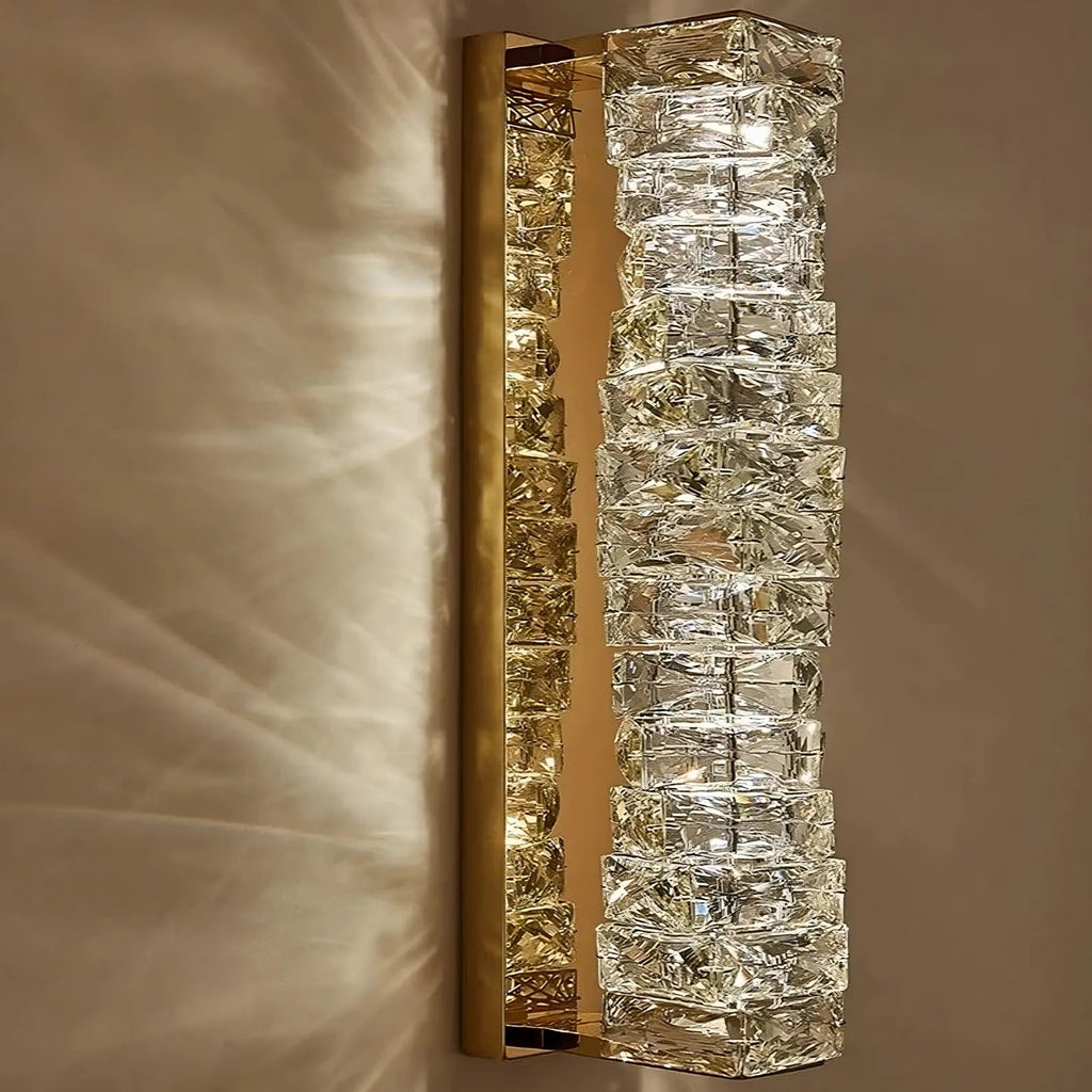 Bacci Crystal Wall Sconce - fovolighting