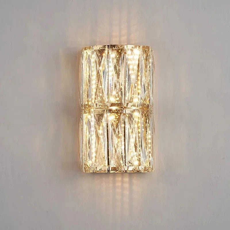 Bacci Modern Crystal Wall Sconce - fovolighting