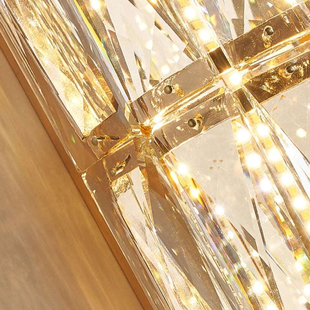 Bacci Modern Crystal Wall Sconce - fovolighting