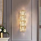 Bacci Modern Crystal Wall Sconce - fovolighting