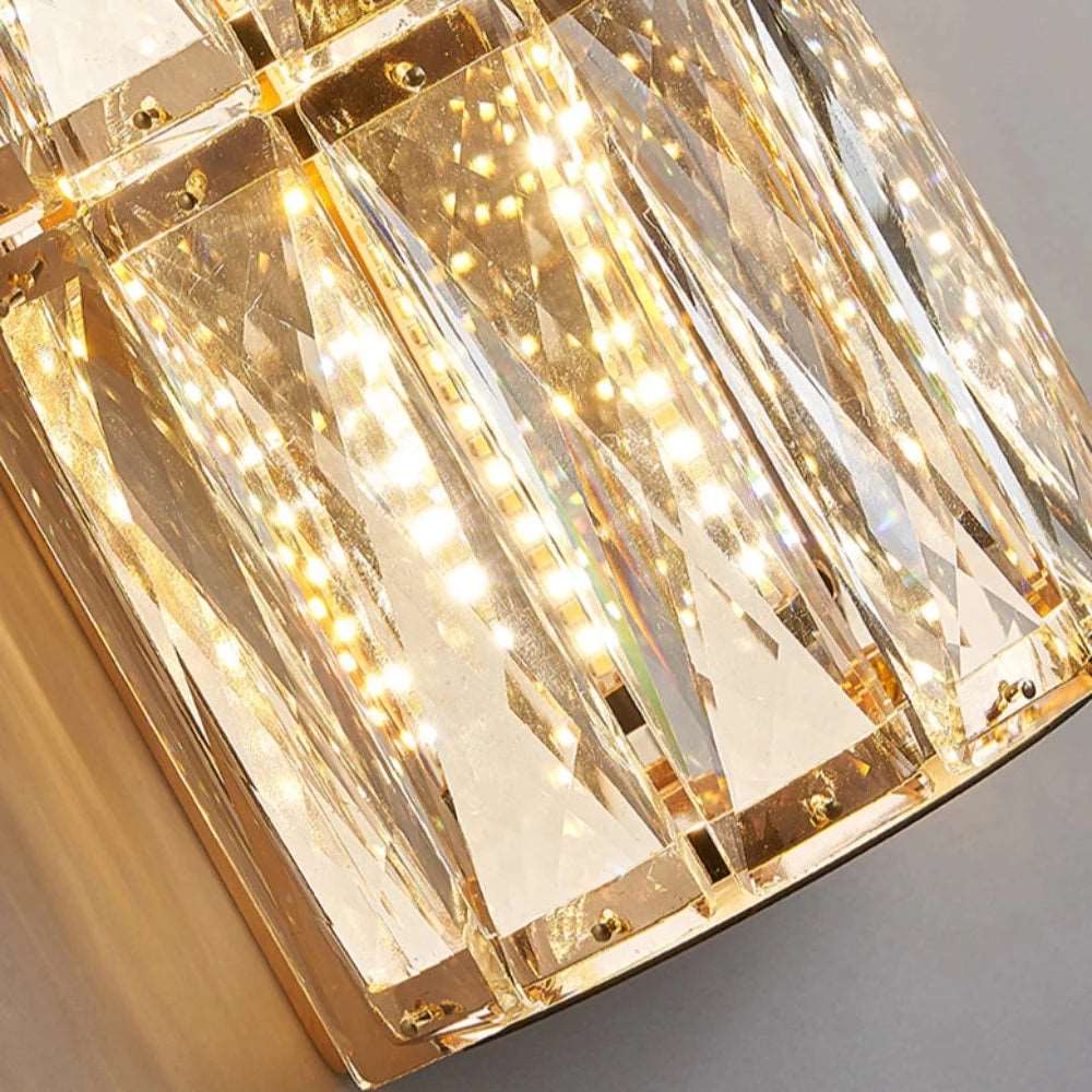 Bacci Modern Crystal Wall Sconce - fovolighting