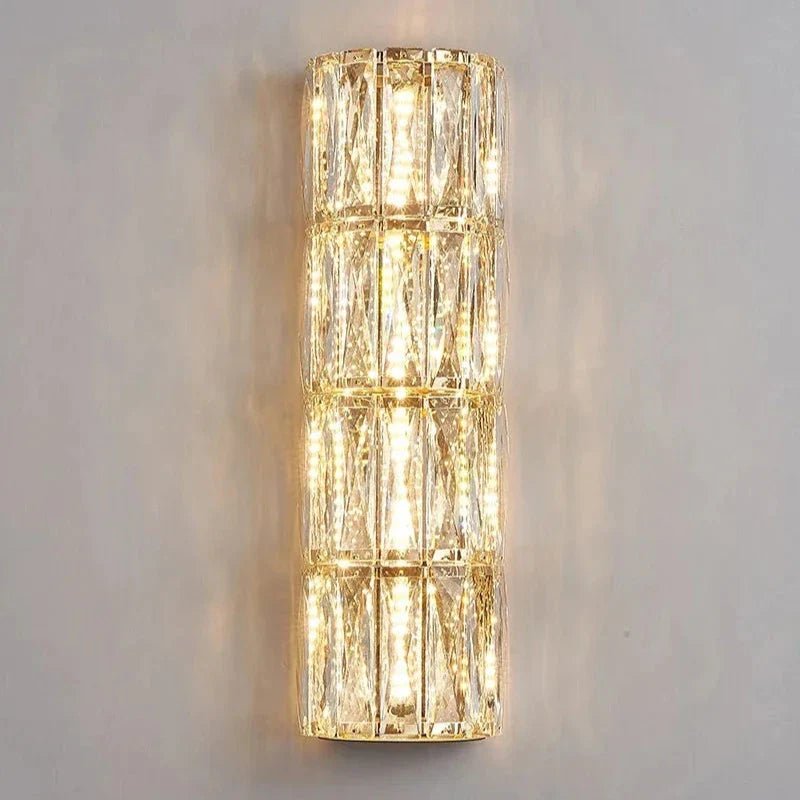 Bacci Modern Crystal Wall Sconce - fovolighting