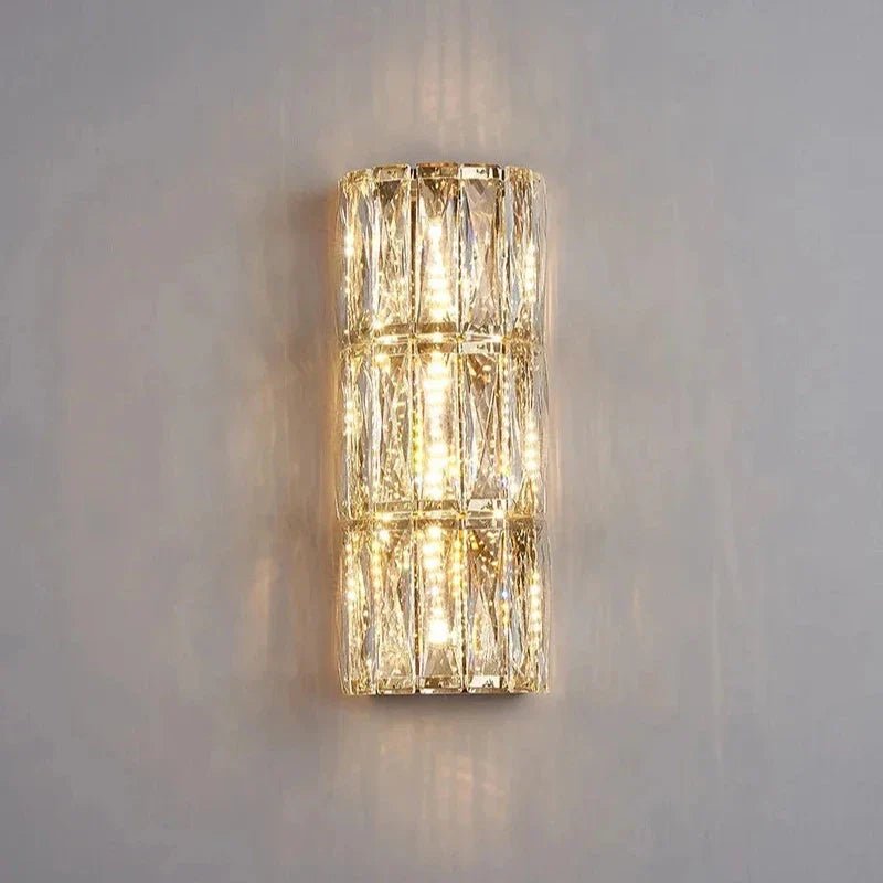 Bacci Modern Crystal Wall Sconce - fovolighting