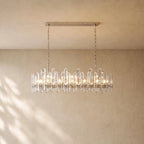 Baingham Linear Chandelier - 54’’ / Polished Nickel