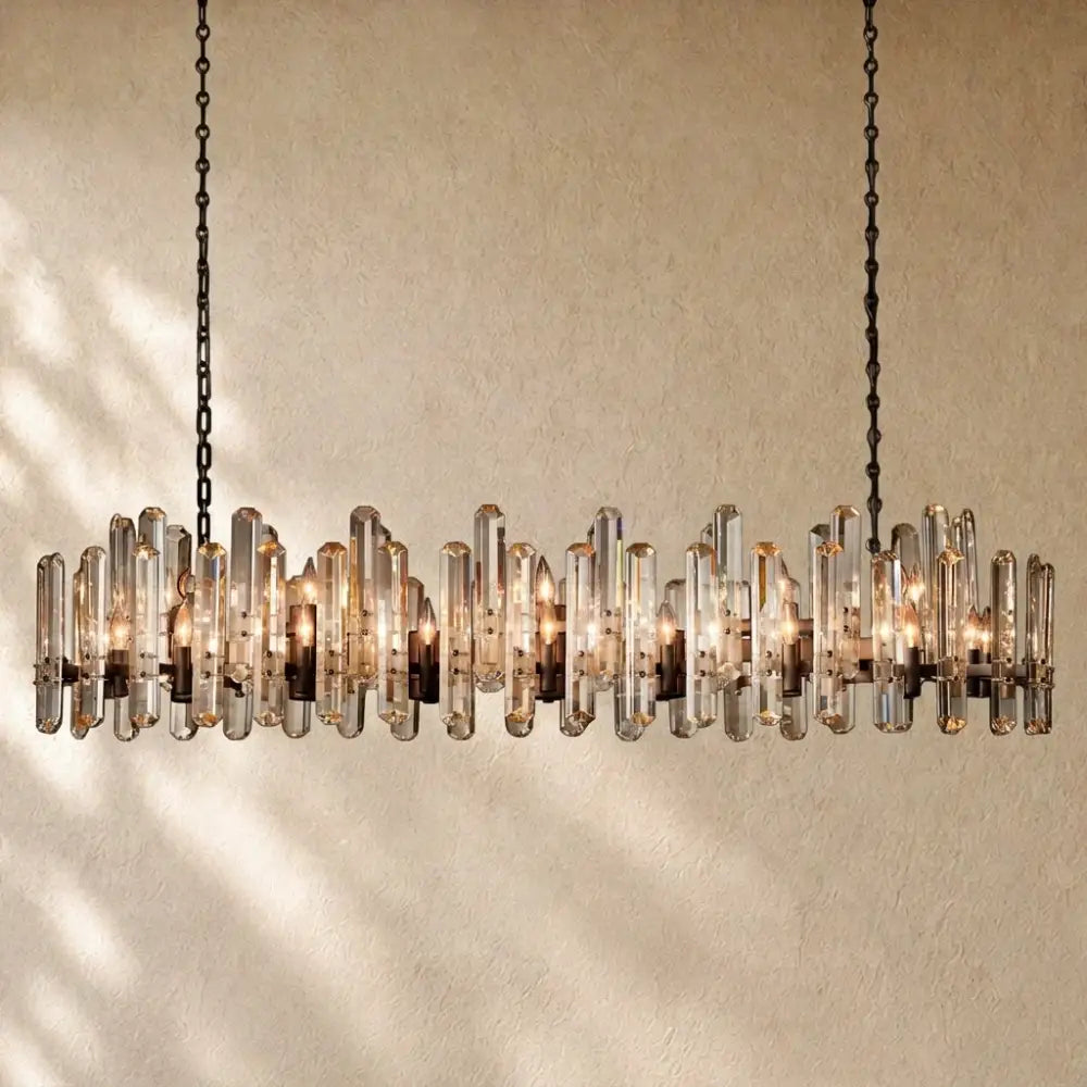 Baingham Linear Chandelier - 72’’ / Bronze