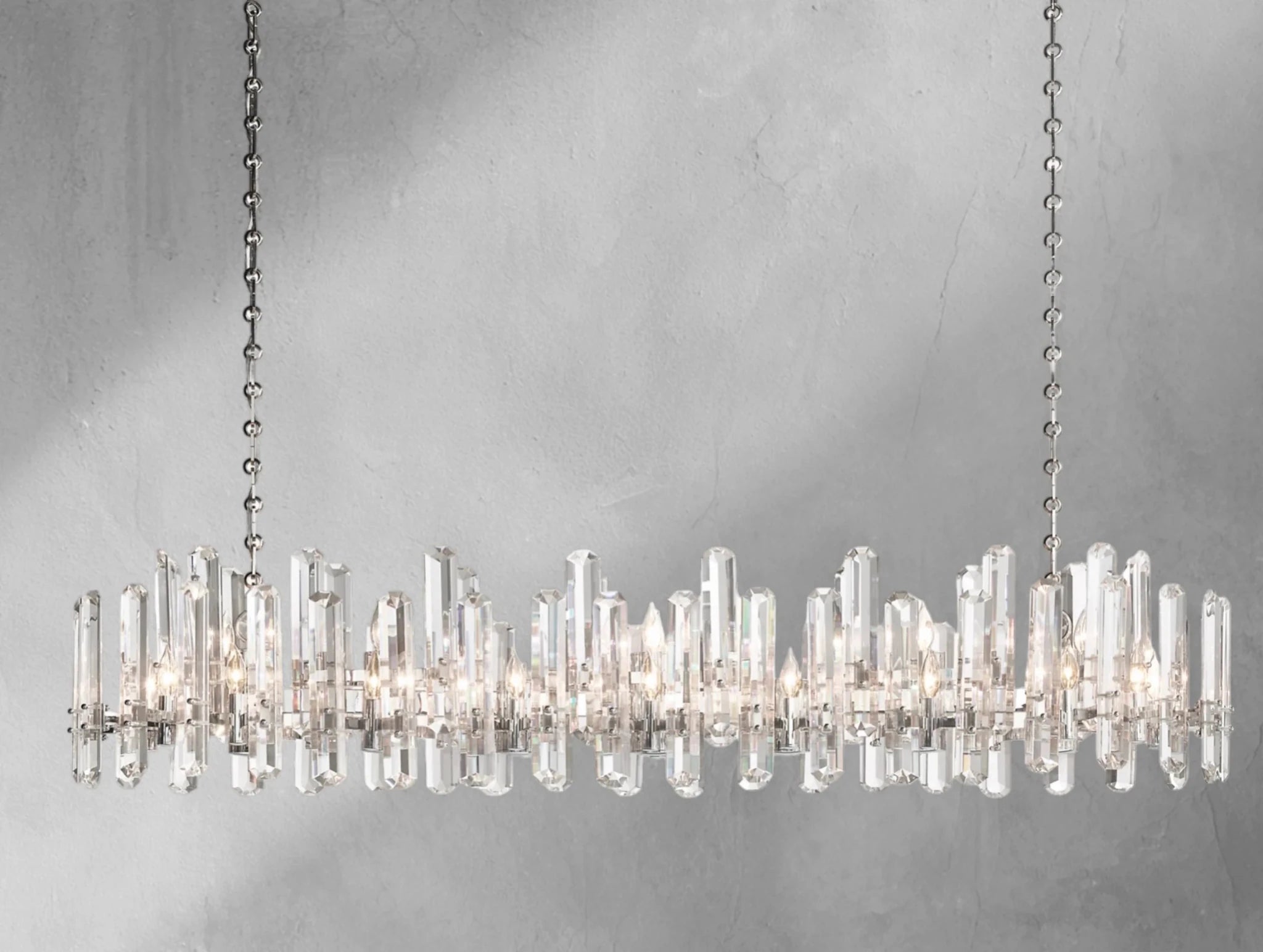 Baingham Linear Chandelier - fovolighting