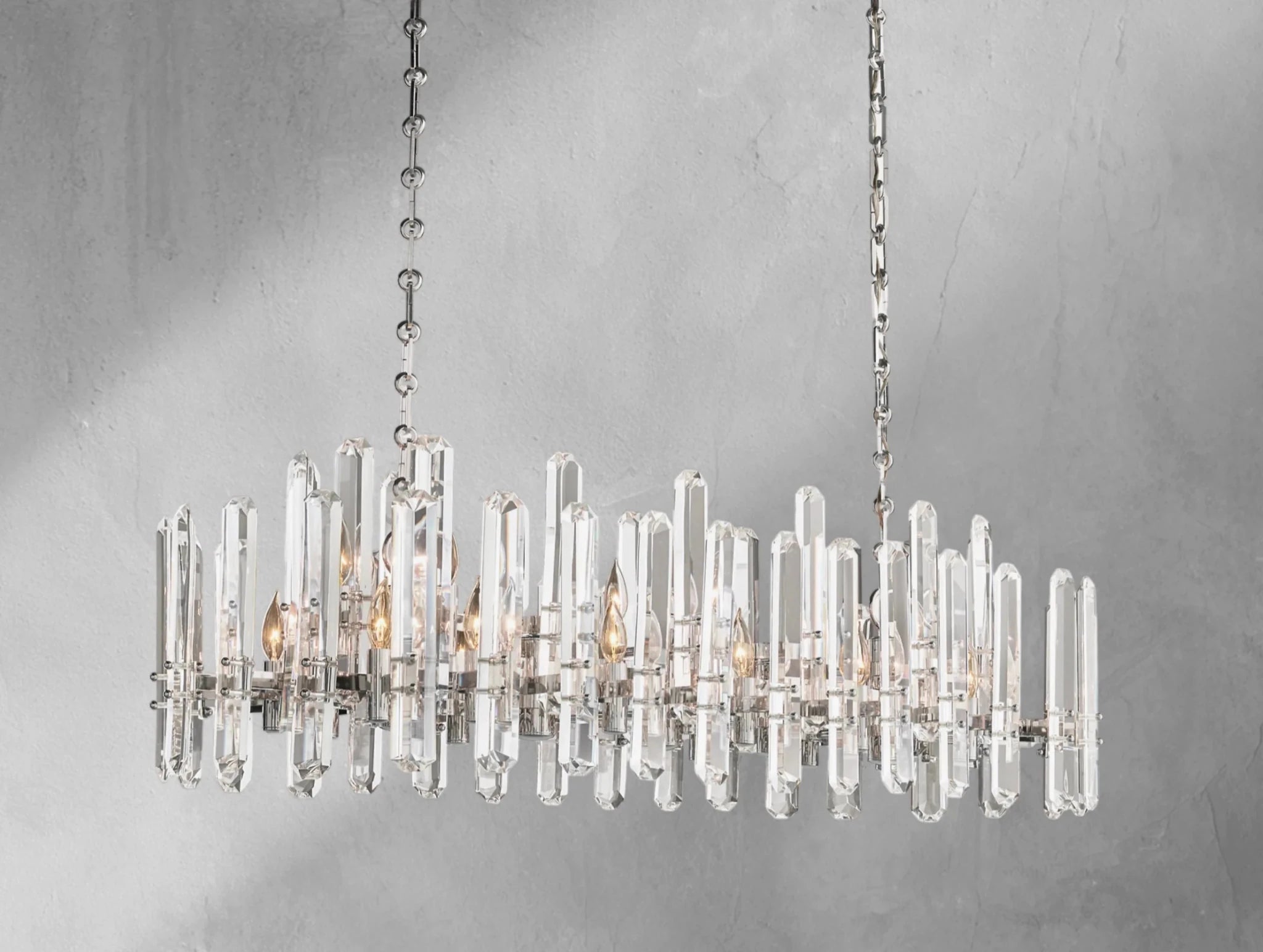 Baingham Linear Chandelier - fovolighting