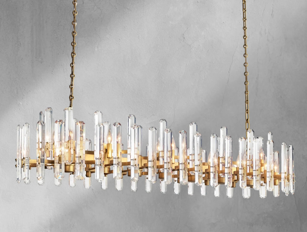 Baingham Linear Chandelier - fovolighting