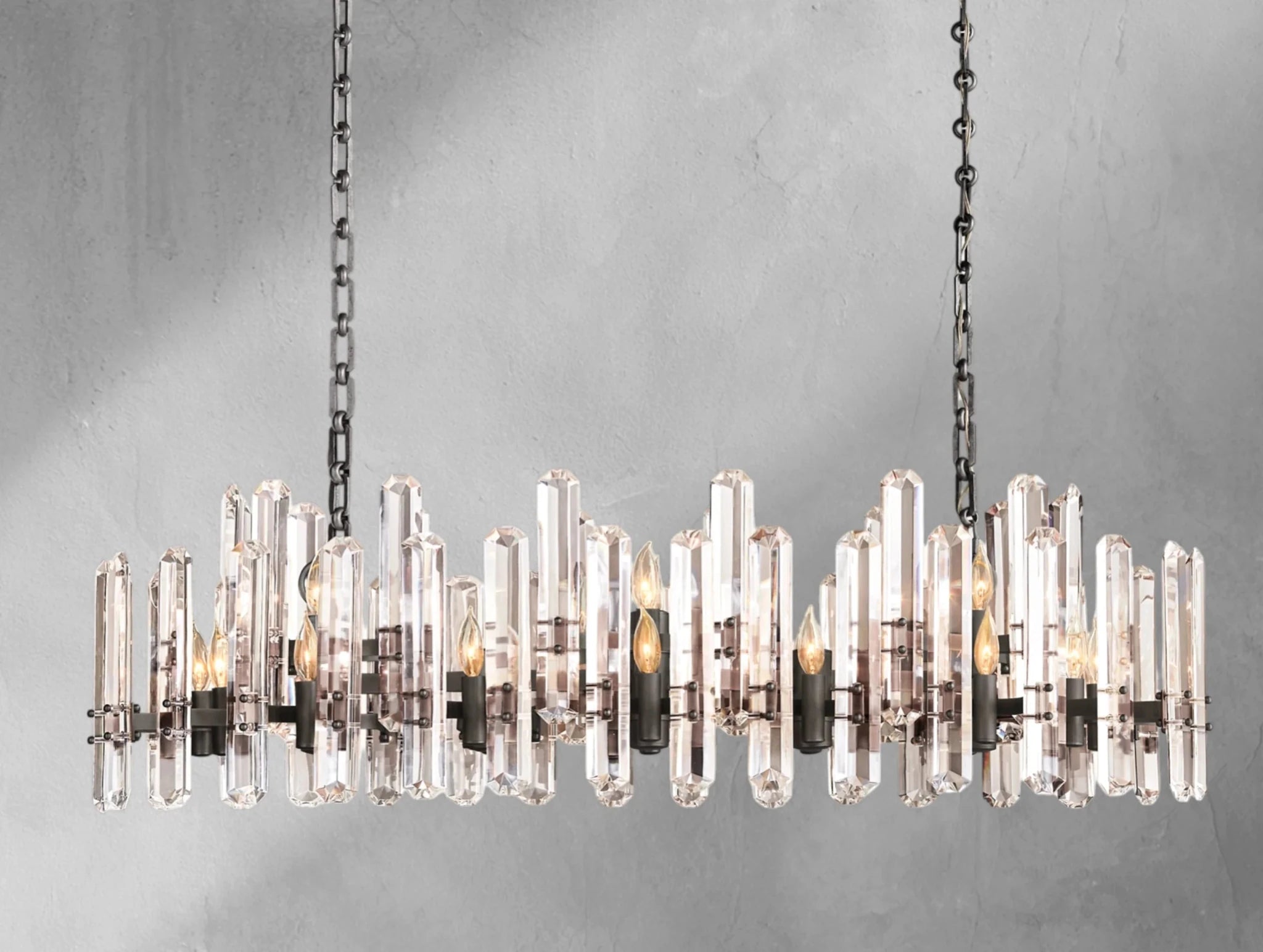 Baingham Linear Chandelier - fovolighting