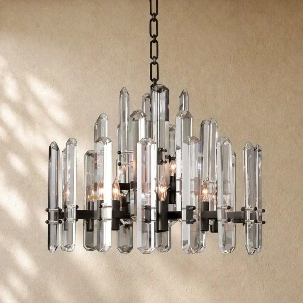 Baingham Round Chandelier - 24’’ / Bronze