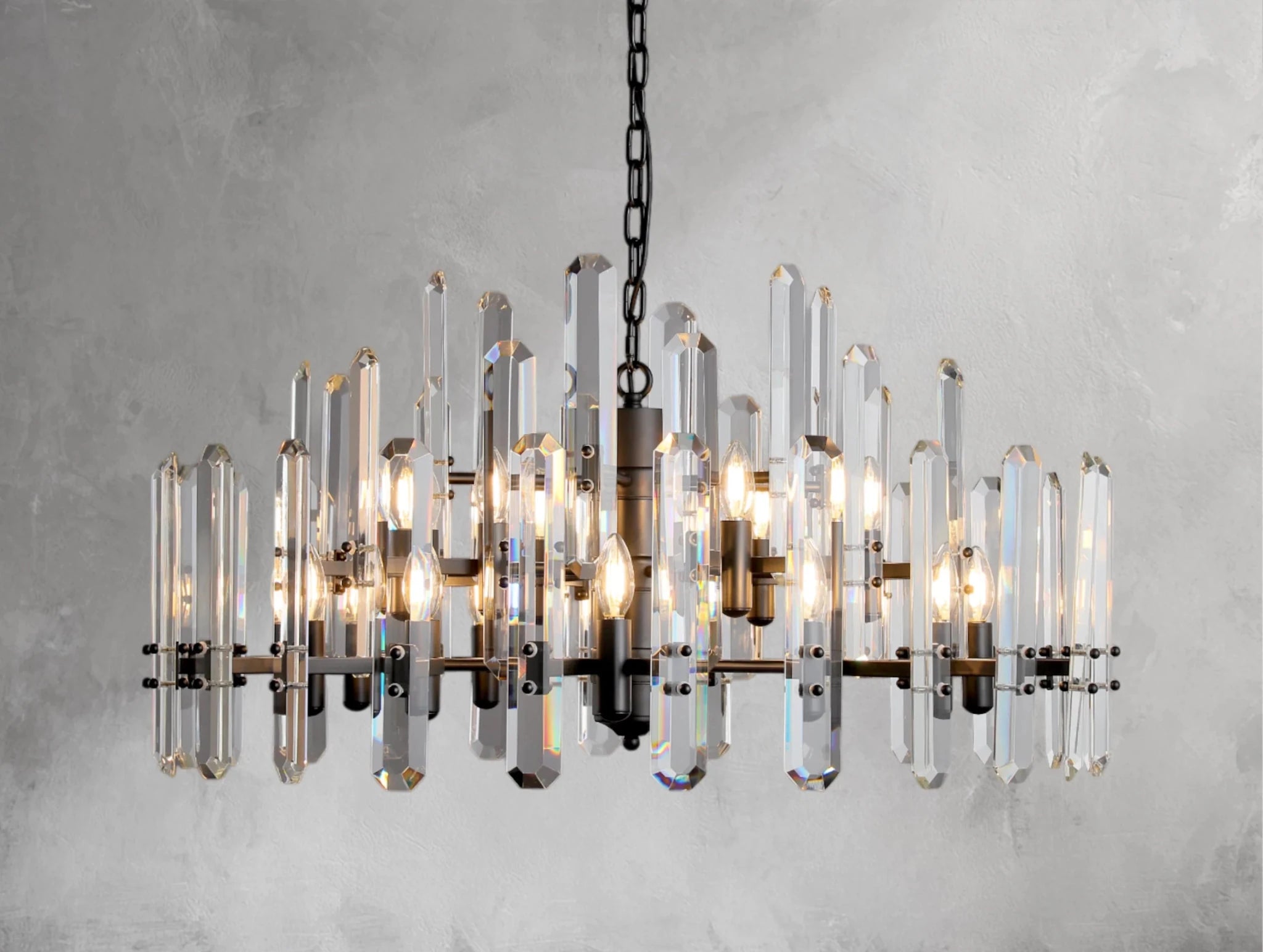 Baingham Round Chandelier - fovolighting
