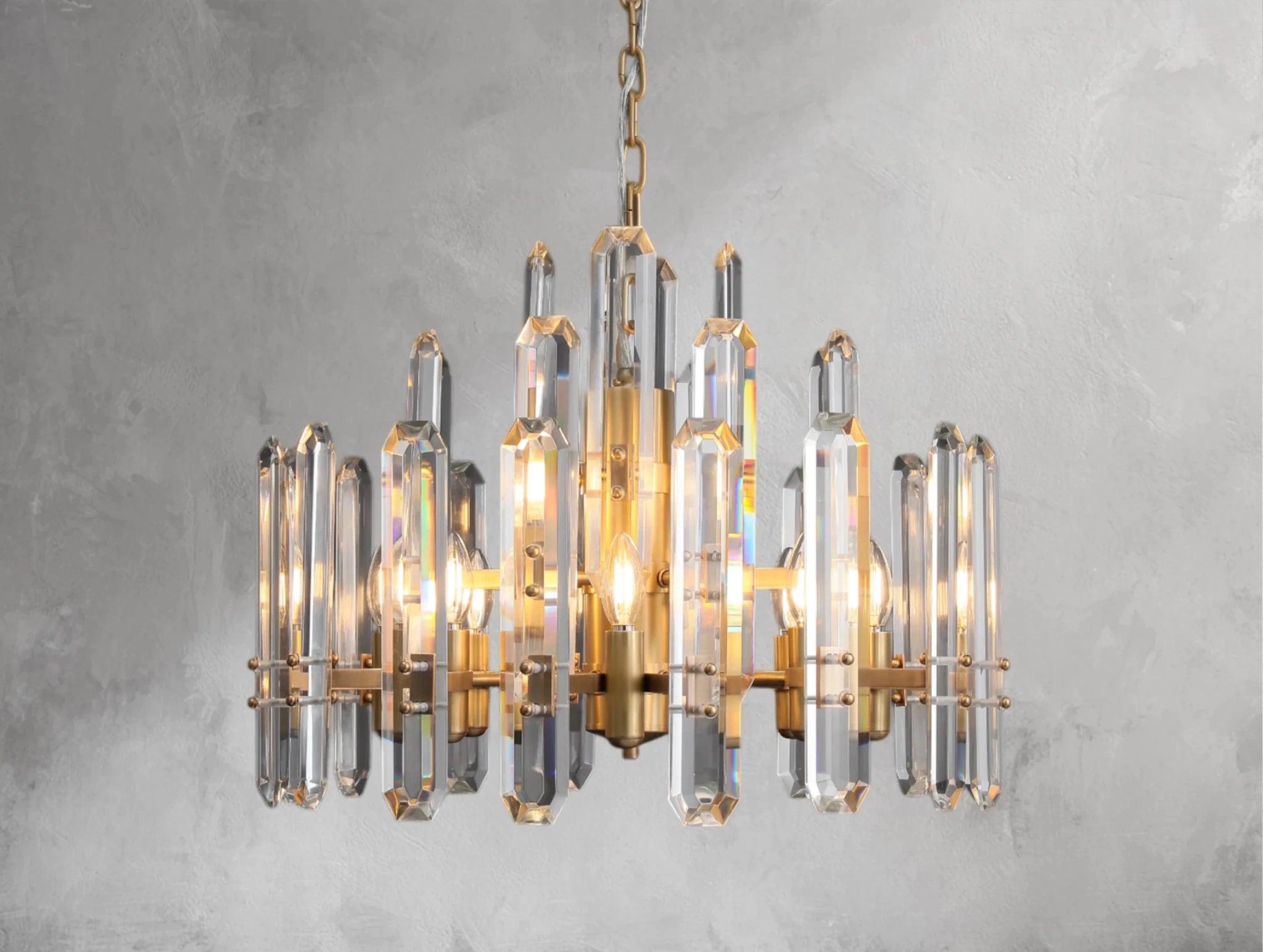 Baingham Round Chandelier - fovolighting