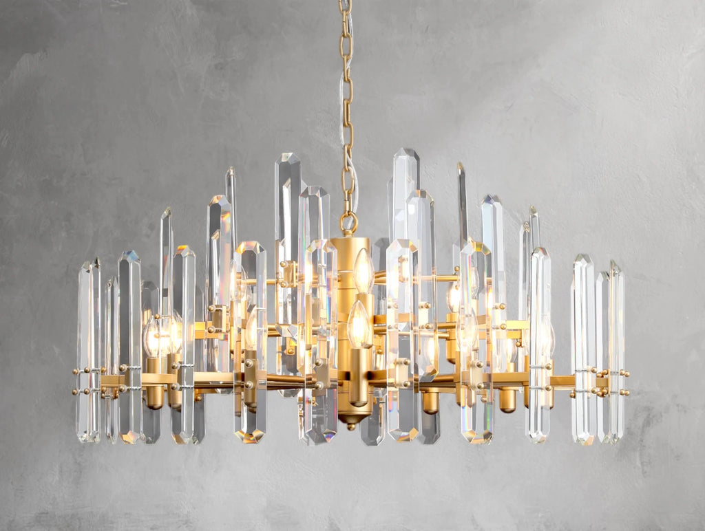 Baingham Round Chandelier - fovolighting