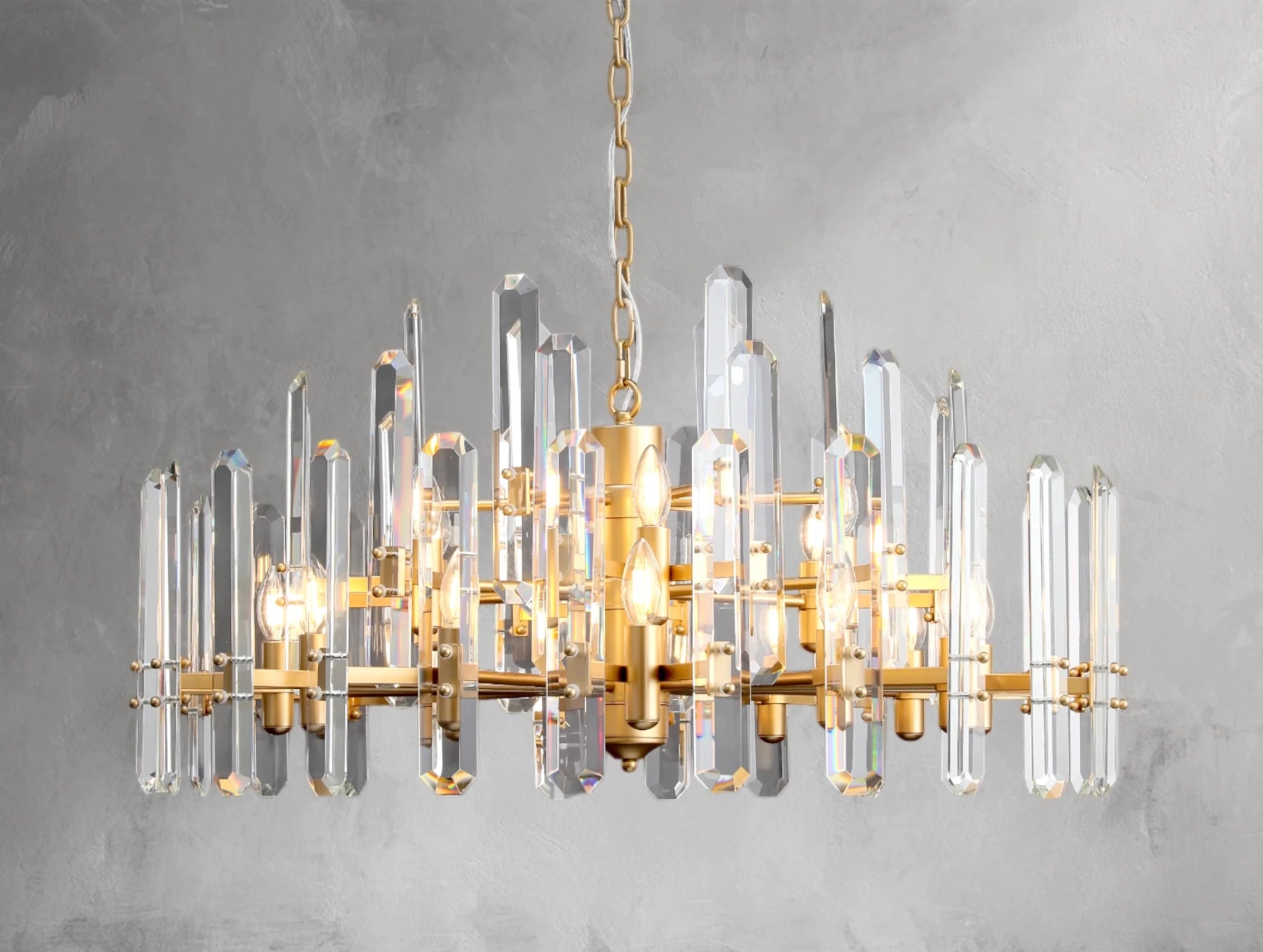 Baingham Round Chandelier - fovolighting