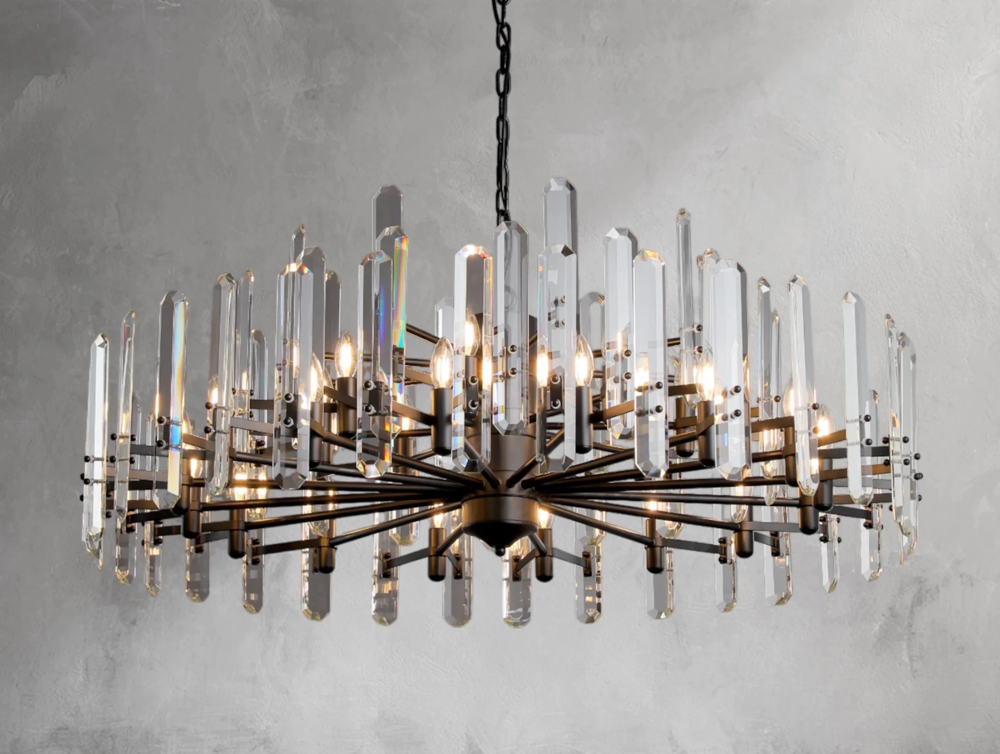 Baingham Round Chandelier - fovolighting