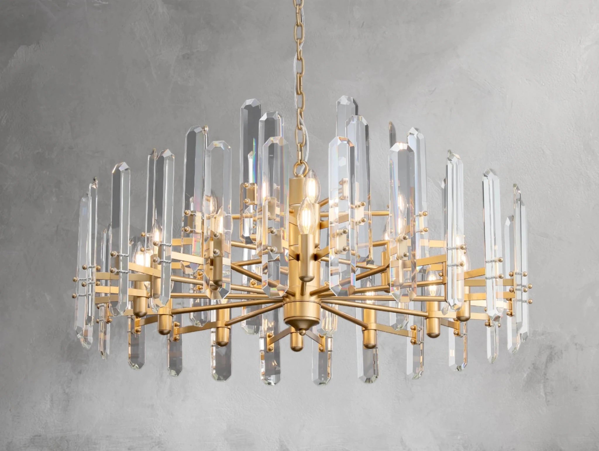 Baingham Round Chandelier - fovolighting