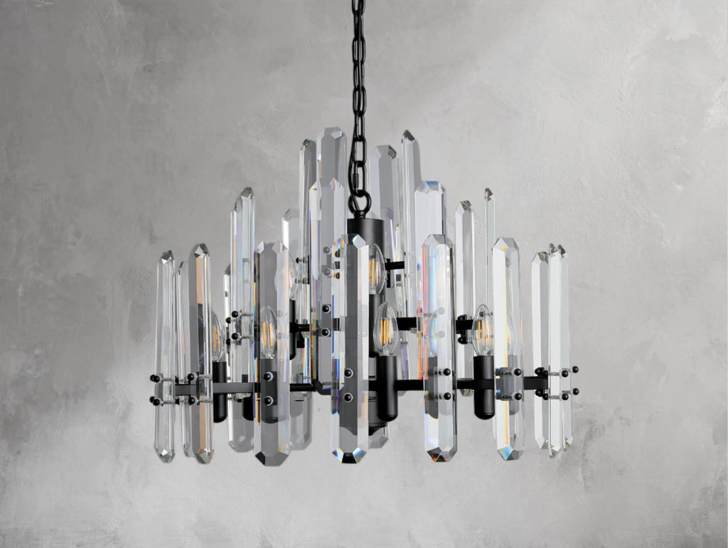 Baingham Round Chandelier - fovolighting
