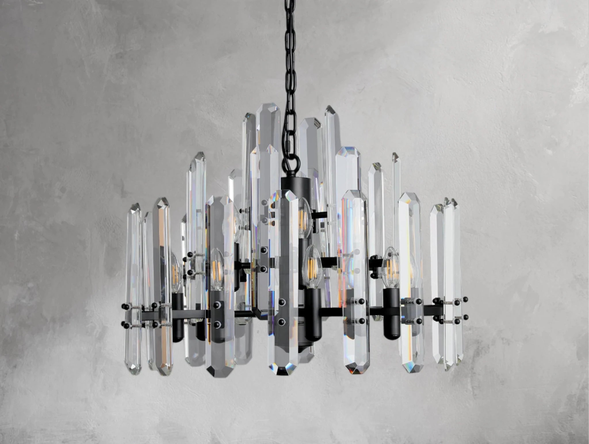 Baingham Round Chandelier - fovolighting