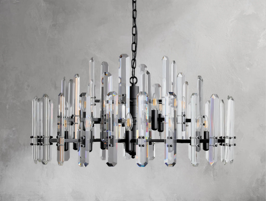Baingham Round Chandelier - fovolighting