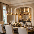 Bannele Linear Chandelier - fovolighting