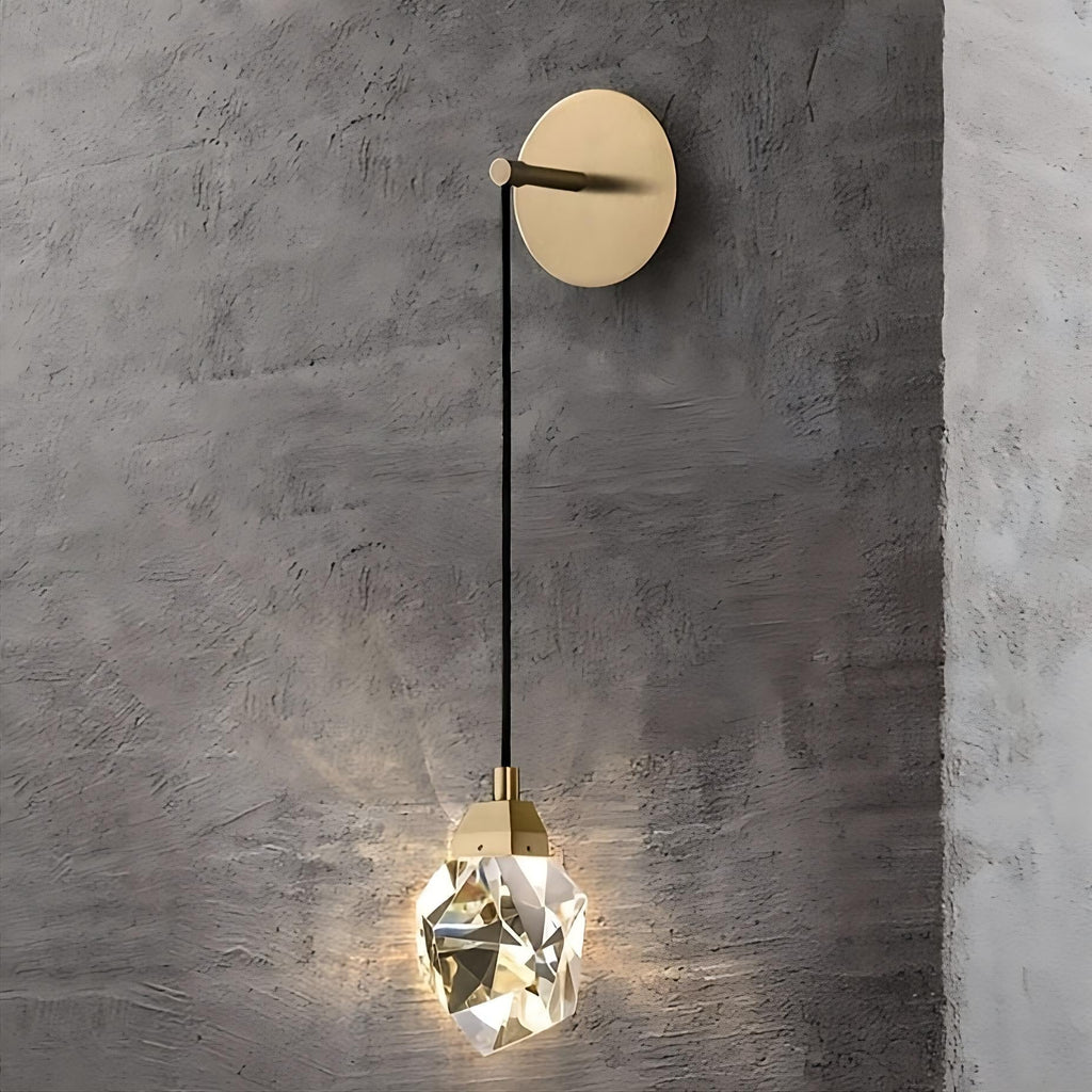 Bari Crystal Wall Sconce - fovolighting