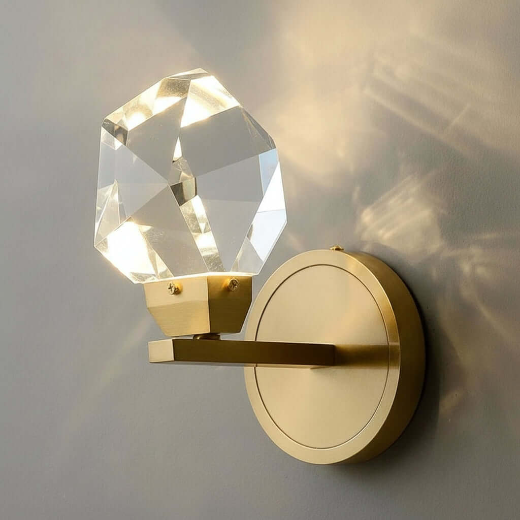Bari Crystal Wall Sconce - fovolighting