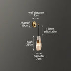 Barrow Crystal Wall Sconce - fovolighting