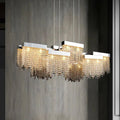 Barton Crystal Dining Room Chandelier - fovolighting