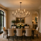 Belf Round Tiered Chandelier
