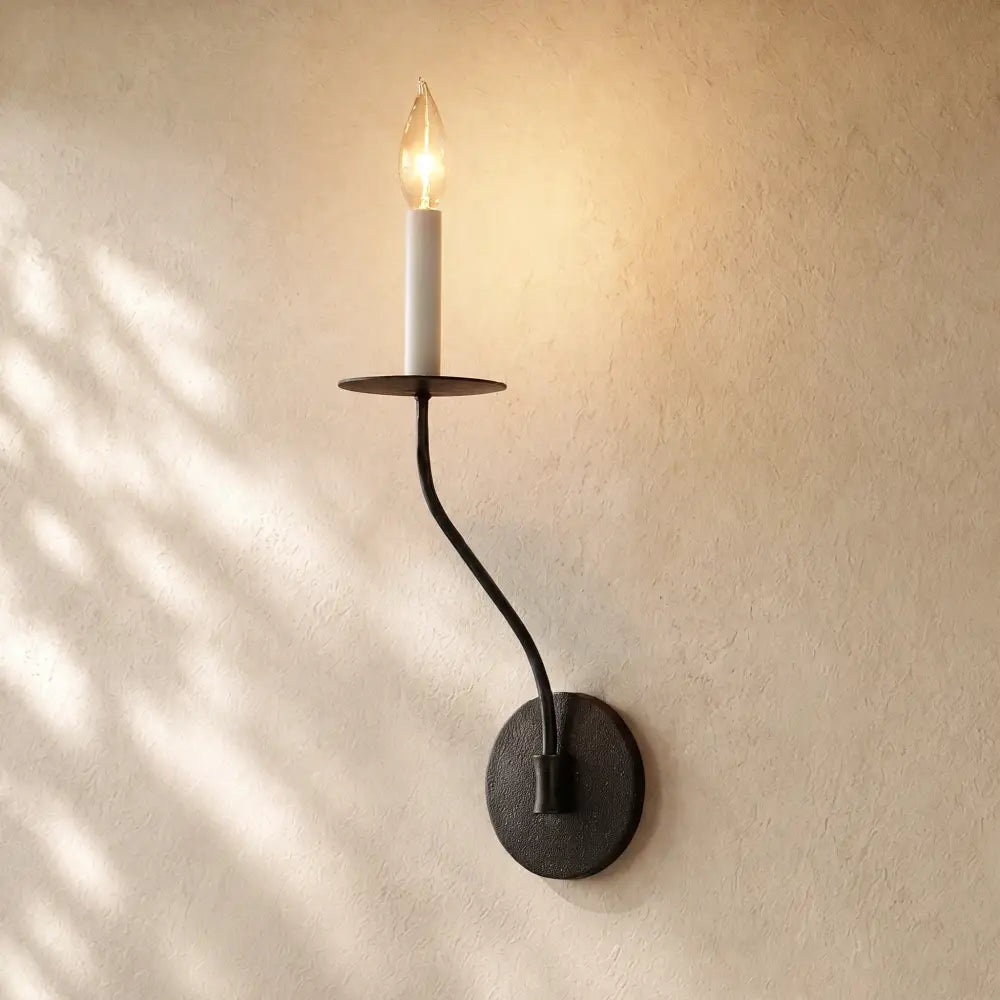 Belf Sconce - 16’’ / Aged Iron