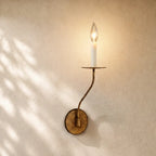 Belf Sconce - 16’’ / Gilded Iron