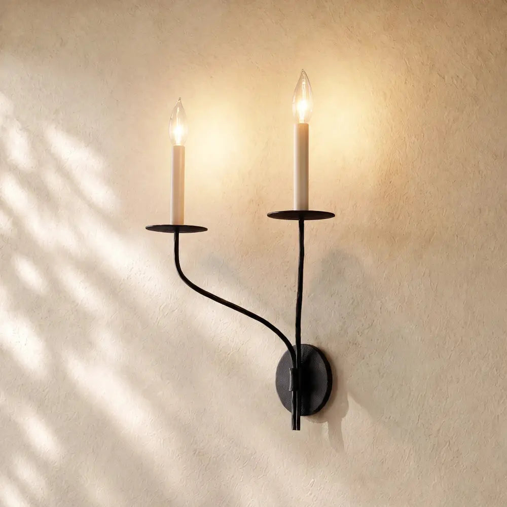 Belf Sconce - 19’’ / Aged Iron
