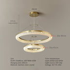 Bergamo Crystal Chandelier - fovolighting