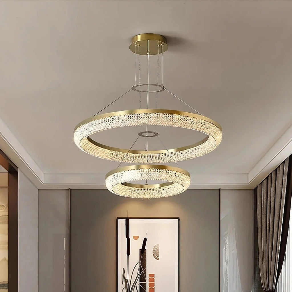 Bergamo Crystal Chandelier - fovolighting