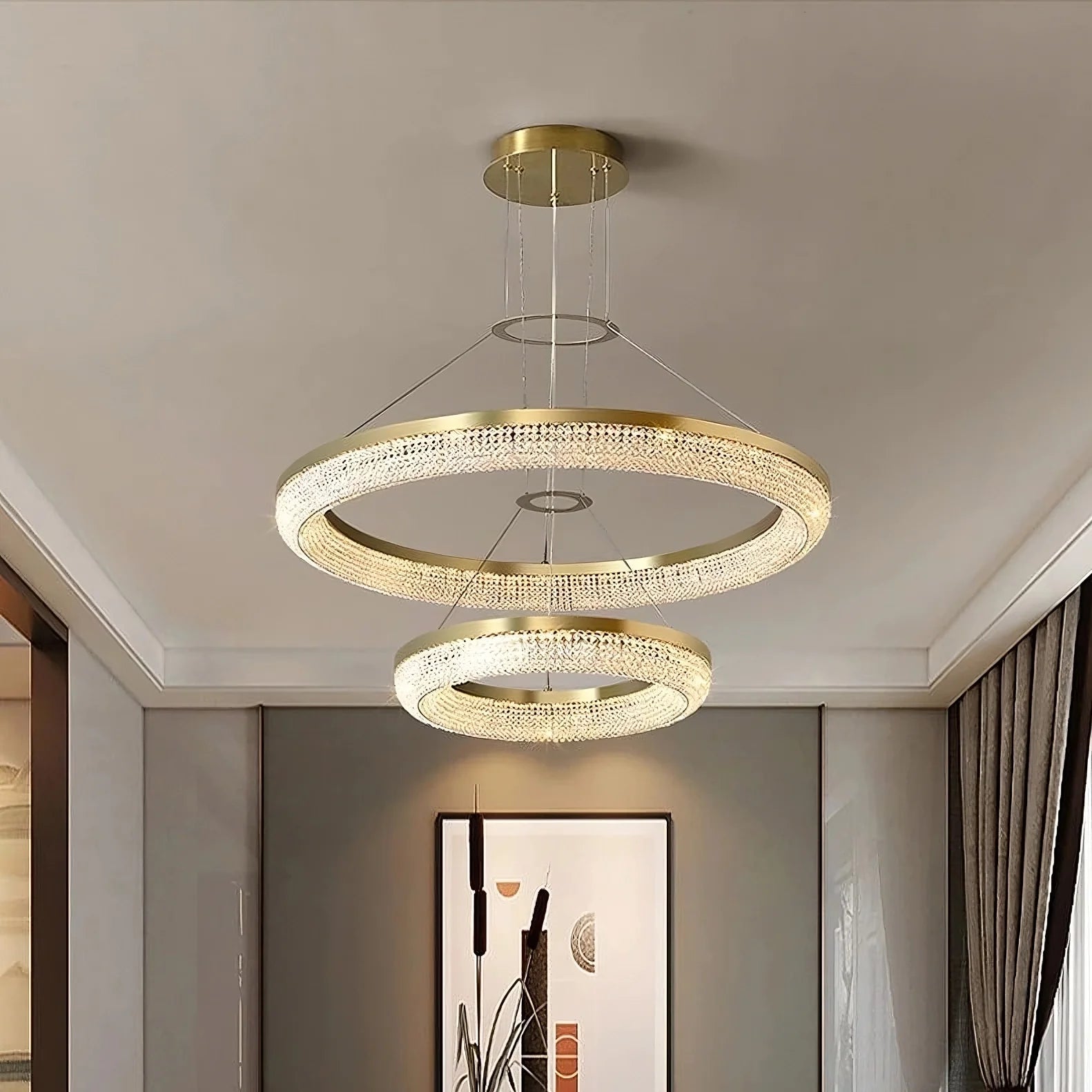 Bergamo Crystal Chandelier - fovolighting