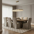 Bergamo Crystal Dining Chandelier - fovolighting