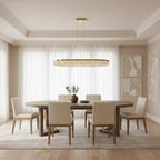 Bergamo Crystal Dining Chandelier - fovolighting