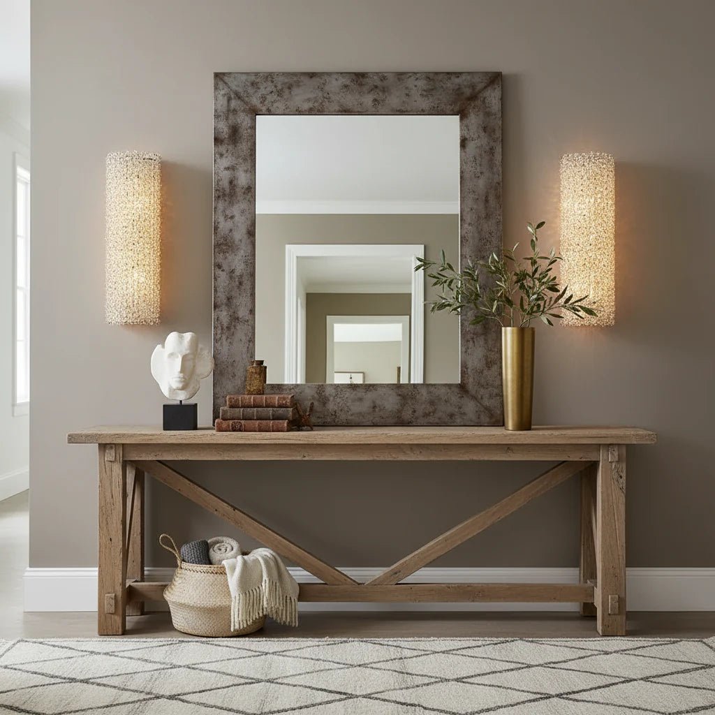 Bergamo Crystal Sconce - fovolighting