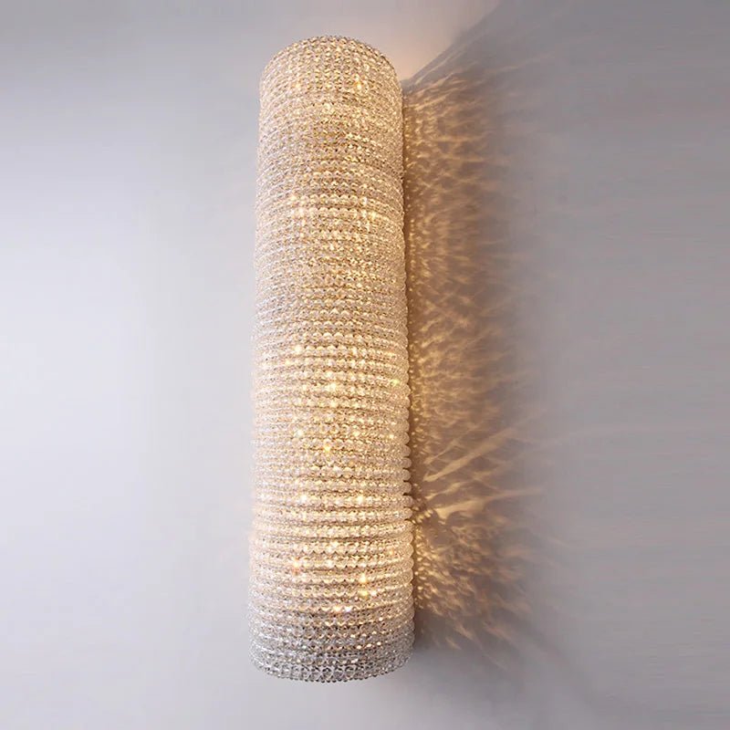 Bergamo Crystal Wall Sconce - fovolighting