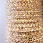 Bergamo Crystal Wall Sconce - fovolighting