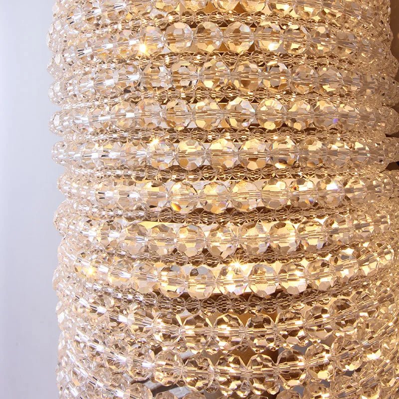Bergamo Crystal Wall Sconce - fovolighting
