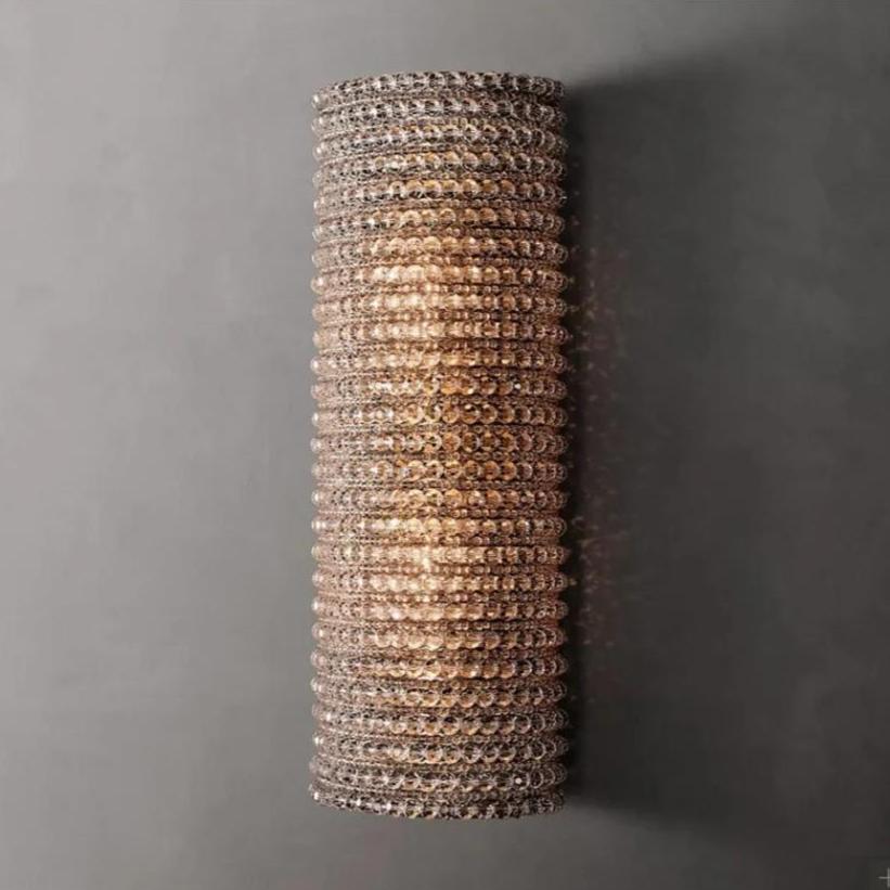 Bergamo Crystal Wall Sconce - fovolighting